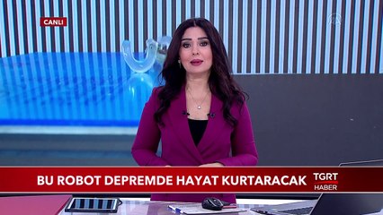 Bu Robot Depremde Hayat Kurtaracak