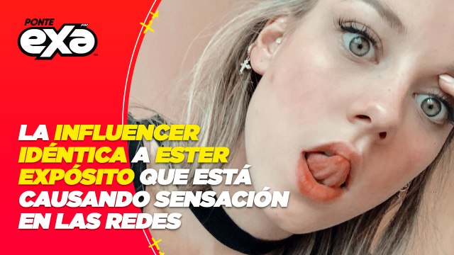 Sorprende influencer al ser idéntica a Ester Expósito | #QuédateEnCasa