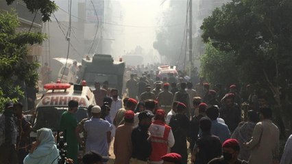 Dozens killed in Pakistan passenger plane crash