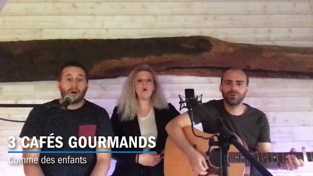 Trois Cafés Gourmands Comme des enfants