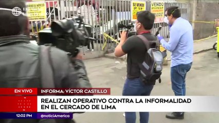 Edición Mediodía: Más de 300 detenidos en operativo contra la informalidad en el Cercado de Lima
