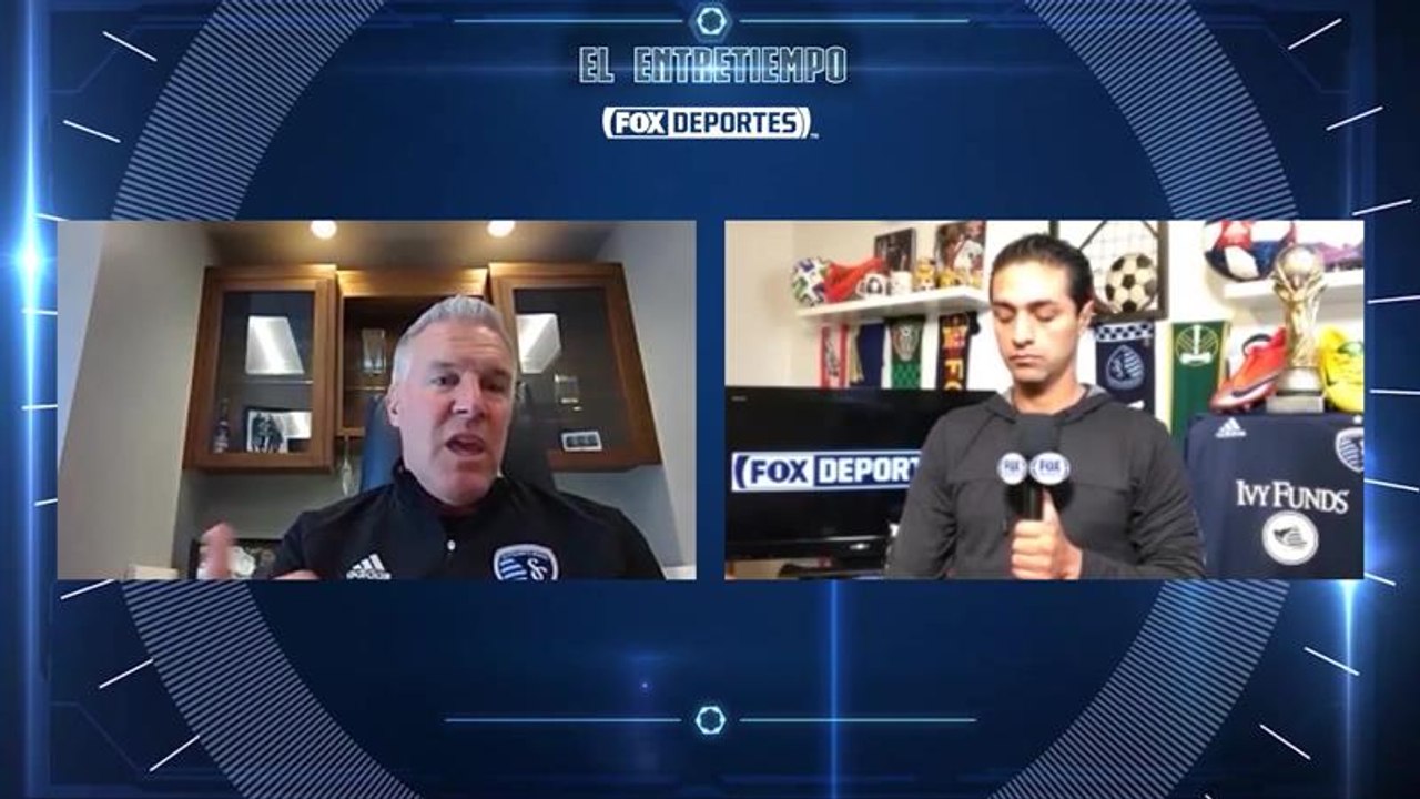 Peter Vermes, entrenador del Sporting KC habló en exclusiva para FOX Deportes: El EntreTiempo