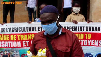 Sinfra: Coronavirus/Aide scolaire , L'ONG CRAD vole au secours des élèves du primaire