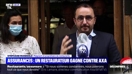 Coronavirus: Axa condamné à indemniser un restaurateur fermé du fait du confinement