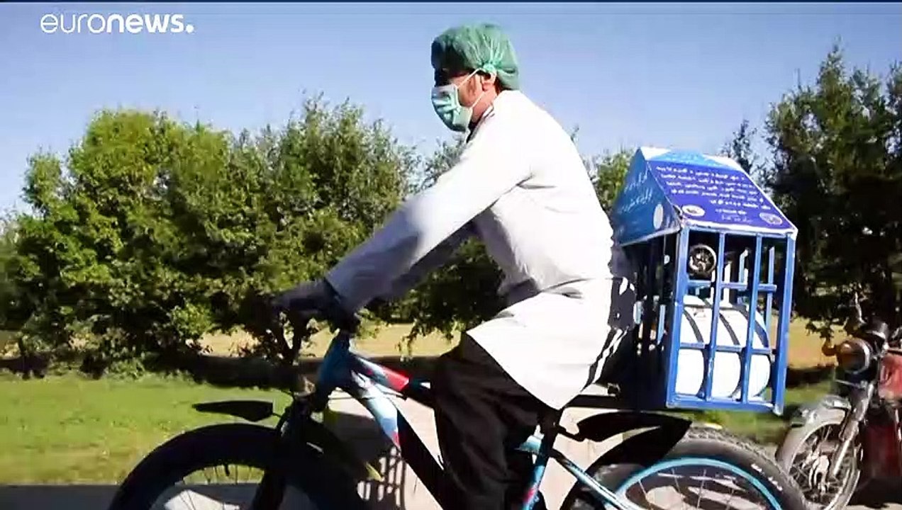 Afghanistan: Der Corona-Aufklärer mit dem Fahrrad