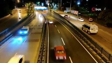 Kısıtlama başladı! Bursa sokakları sessizleşti