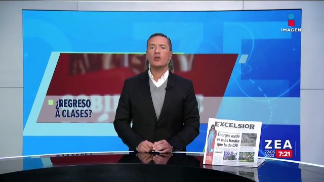 Regreso a clases será en semáforo verde: SEP