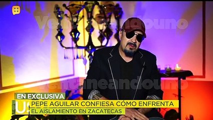 ¡Pepe Aguilar confiesa para qué le ha servido llevar 57 días en aislamiento ! | Ventaneando