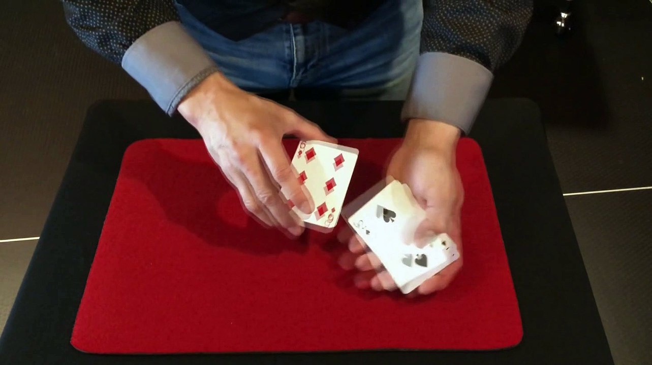 CARD MAGIC TRICK WATER - OIL