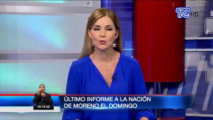 Presidente Lenin Moreno, realizará informe a la nación este domingo por videoconferencia