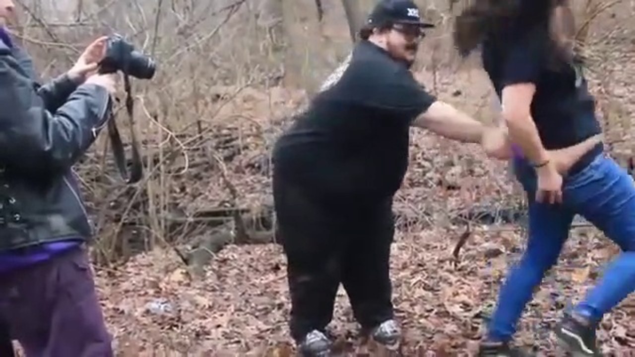 Try Not to Laugh - Girl Tased in the Ass, Reall...