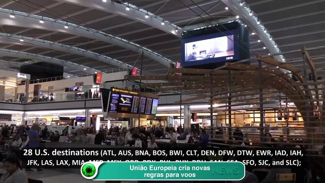 União Europeia cria novas regras para voos