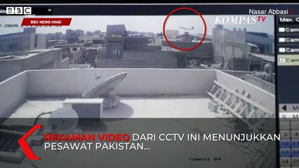 Video Detik-Detik Jatuhnya Pesawat Pakistan