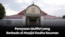 Kerinduan Takmir Masjid Gedhe Kauman Tak Bisa Kumpul Jamaah Rayakan Idulfitri