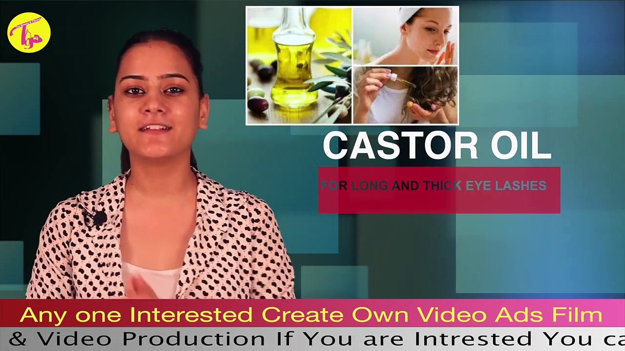 How to get longer and thicker eyelashes using castor oil -- लंबी और मोटी पलकें कैसे करें