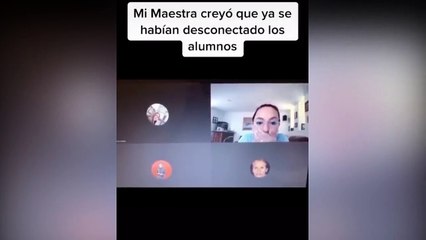 Una maestra olvida apagar su micrófono al terminar clase en línea e insulta a sus alumnos