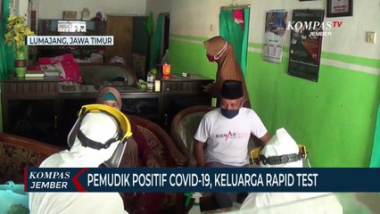 Pemudik Positif Covid-19, Keluarga Reaktif Rapid Test