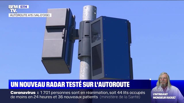 Un nouveau radar capable de détecter le téléphone au volant et les oublis de ceinture testé sur l'autoroute