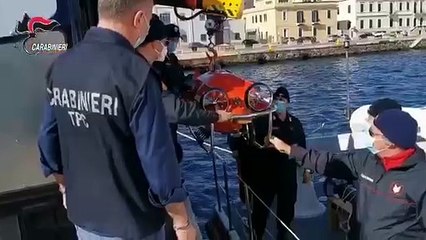 Prospezioni subacquee dei fondali antistanti il Lungomare di RC