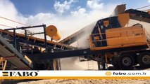FABO  MCK-110 Mobil Çeneli Konkasör Tesisi  Mobile Hard Stone Crushing Plant