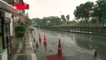 İstanbul Anadolu Yakası’nda yoğun yağış etkili oldu