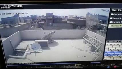 CCTV captures moment of deadly Pakistan plane crash