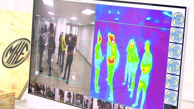 MKEK'den Kovid-19 salgınına termal kameralı takip - ANKARA