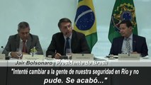 El Supremo de Brasil revela una polémica reunión de Bolsonaro con amenazas e insultos