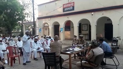 शामली- ईद को लेकर मुस्लिम धर्म गुरुओं के साथ पुलिस ने की बैठक