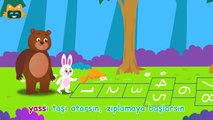 Küçük Tavşan ile Tombik Ayı Sek Sek Oynuyor - Geleneksel Oyunlar