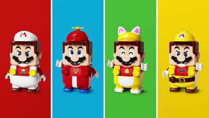 LEGO Super Mario : trailer de tous les packs de COSTUMES en "DLC"