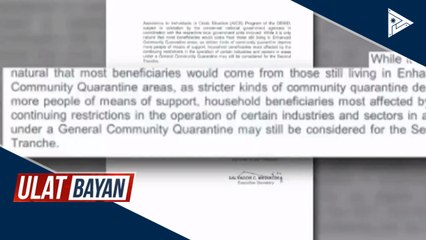 Palasyo, may bagong kautusan ukol sa SAP