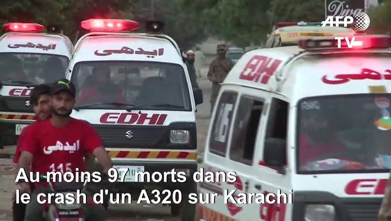 Pakistan: au moins 97 morts dans un catastrophe aérienne
