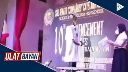 Isang paaralan sa Taguig, gumamit ng robot para sa graduation ceremony