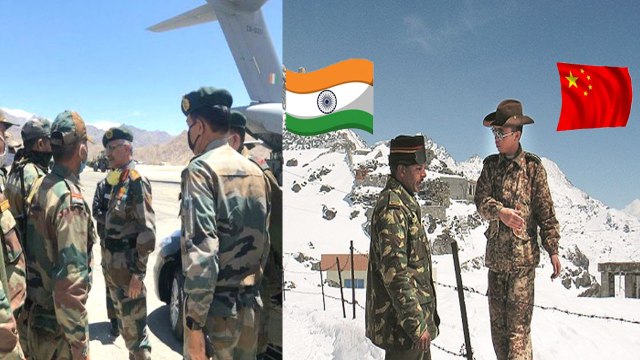 India - china எல்லையில் தொடரும் பதட்டம்... லடாக் சென்ற ராணுவ தளபதி| Oneindia Tamil