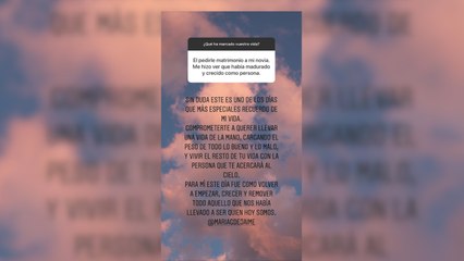 Tomás Páramo cuenta el peso que tuvo para él pedir matrimonio a María