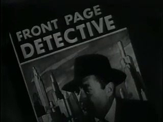 Front Page Detective: Little Black Book  -- ComicWeb Classic TV