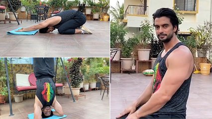 घरच्या-घरी योगा सेशन गष्मीर महाजनी सोबत