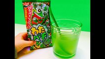 Japanese Meiji Wata Pachi Cotton Candy Green Soda Pop Rocks