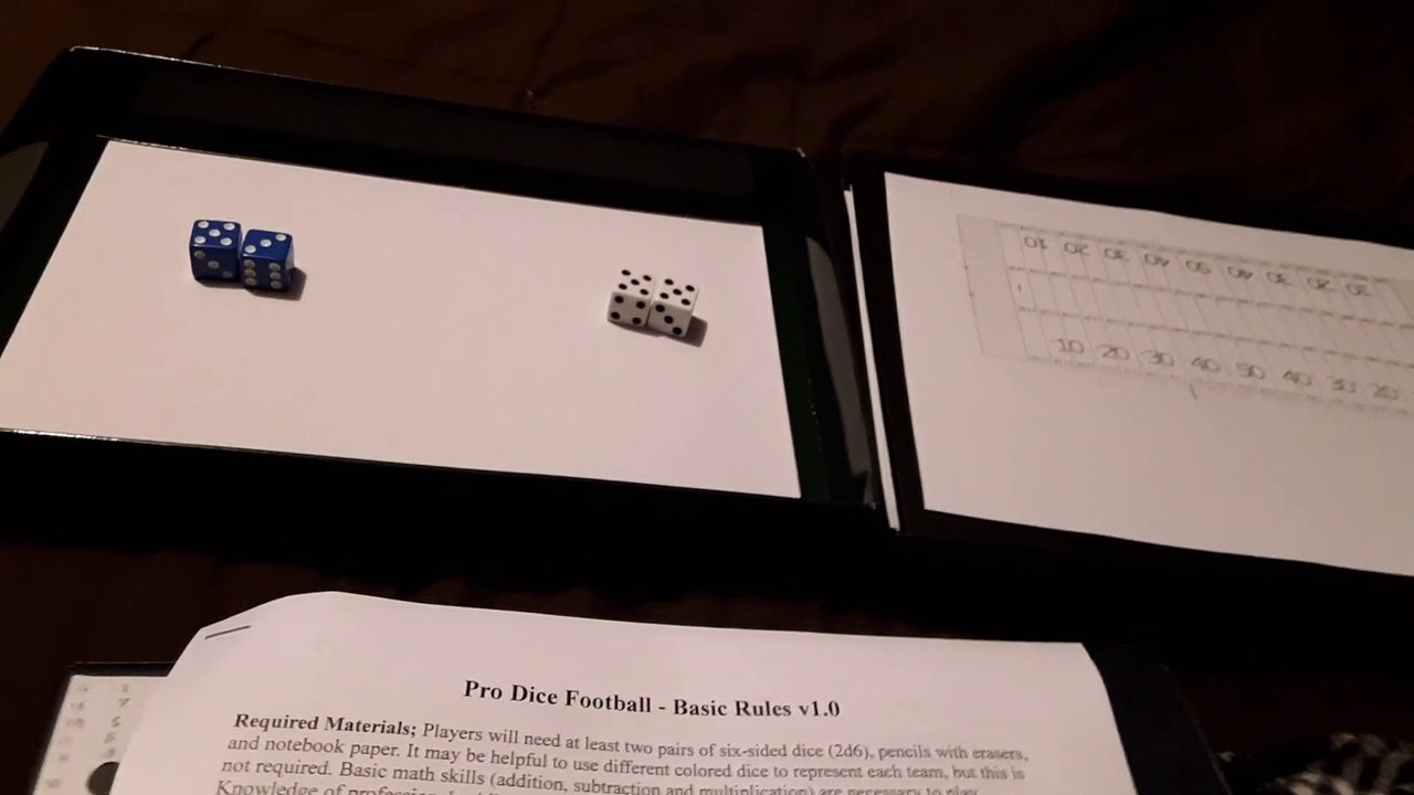 Development Diary - Pro Dice Football