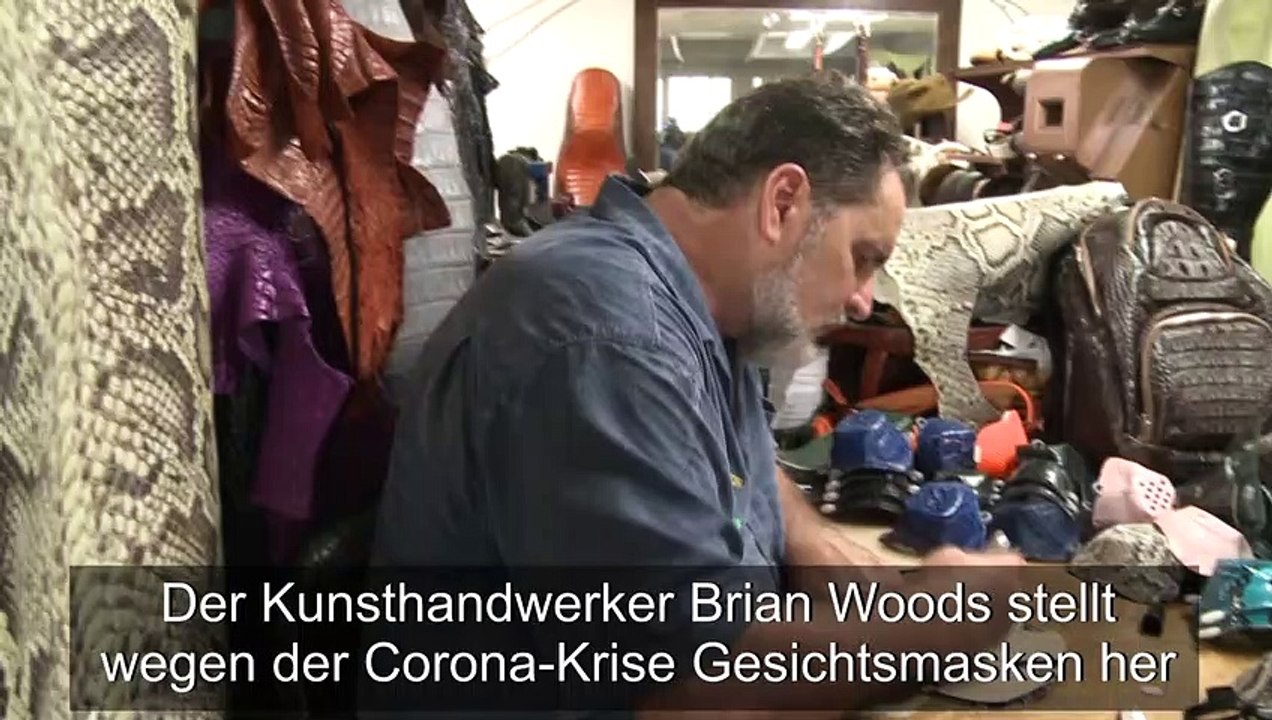 Corona-Masken aus Python-Haut schützen Ökosystem in Florida