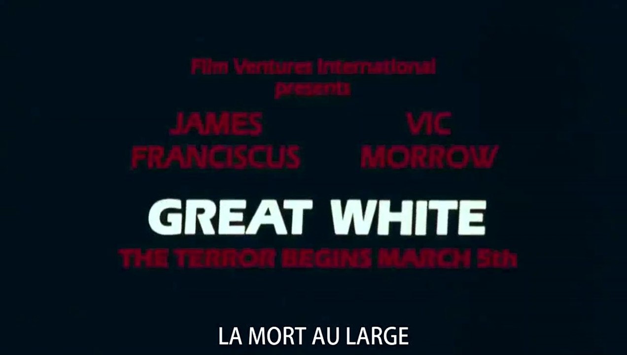 LA MORT AU LARGE l'ultimo squalo (1981) Bandes Annonce Américaine et Française