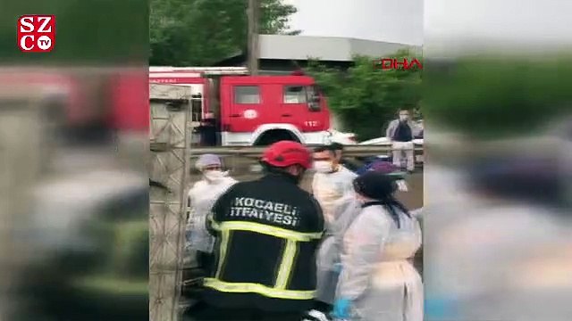 Çöp kamyonu devrildi: 1 ölü, 1 yaralı