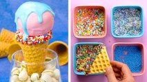 Easy Cake Decorating Ideas - Oddly Satisfying Colorful Cake Recipes - Perfect Cake Compilation_3