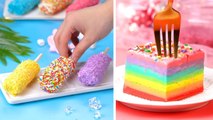 Easy Dessert Recipes - Best Satisfying Cake Decorating Tutorials - Yummy Colorful Cake Compilation