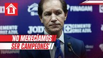 Jaime Ordiales sobre Cruz Azul: 'No merecíamos ser Campeones'