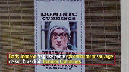 Boris Johnson fragilisé par le déconfinement sauvage de son bras droit Dominic Cummings