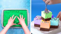 So Yummy Rainbow Cake Decorating For Cake Lovers - Yummy Colorful Cake Recipes - Perfect Cake Ideas