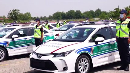 Jandarmanın yeni otoyol ve trafik denetleme araçları göreve hazır - ANKARA