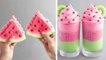 Top Delicious Watermelon Cake Recipes - Oddly Satisfying Cake Videos - Easy Desserts Recipes